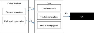 Reviews, trust, and customer experience in online marketplaces: the case of Mercado Libre Colombia